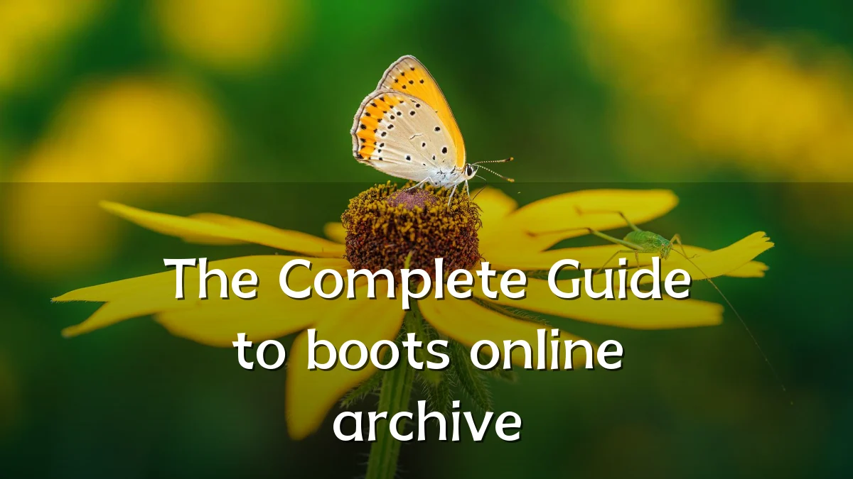 The Complete Guide to boots online archive