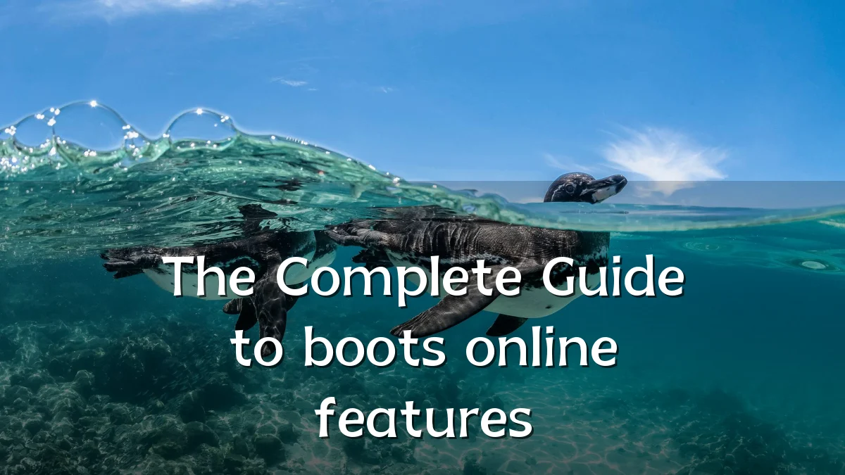 The Complete Guide to boots online features