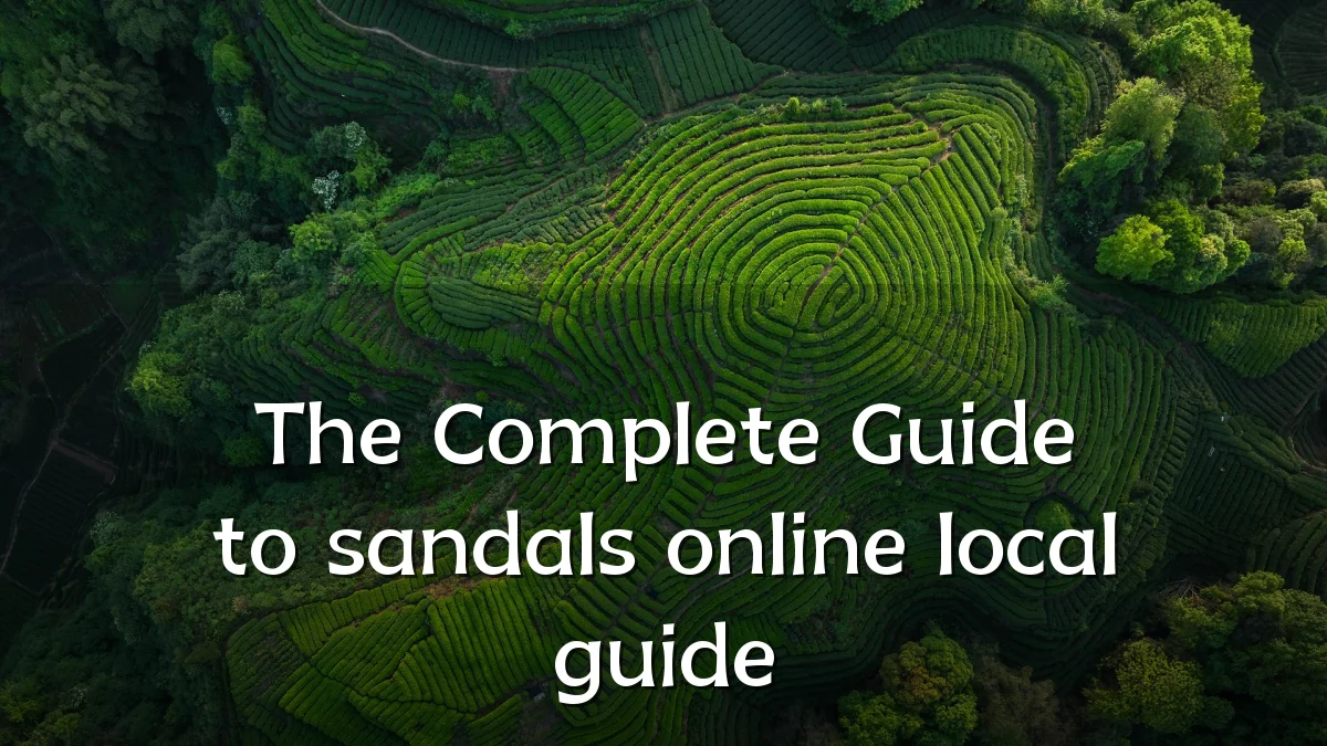 The Complete Guide to sandals online local guide