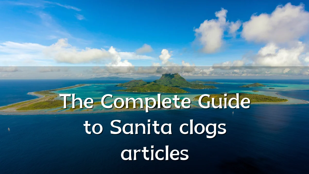 The Complete Guide to Sanita clogs articles