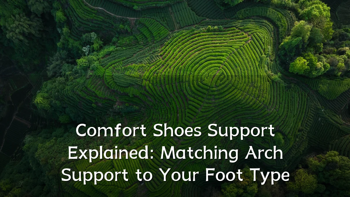 Comfort Shoes Support Explained: Matching Arch Support to Your Foot Type