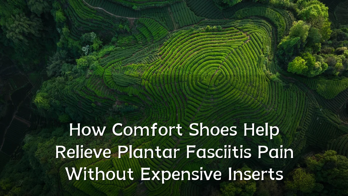 How Comfort Shoes Help Relieve Plantar Fasciitis Pain Without Expensive Inserts