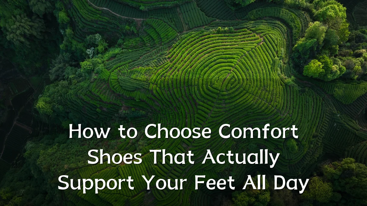 How to Choose Comfort Shoes That Actually Support Your Feet All Day