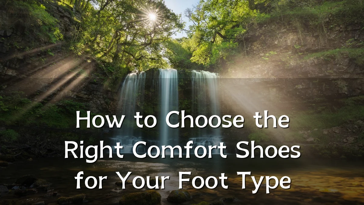 How to Choose the Right Comfort Shoes for Your Foot Type
