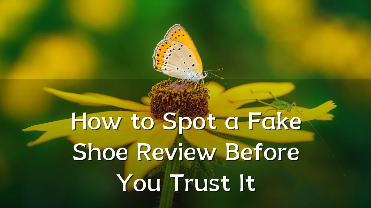How to Spot a Fake Shoe Review Before You Trust It