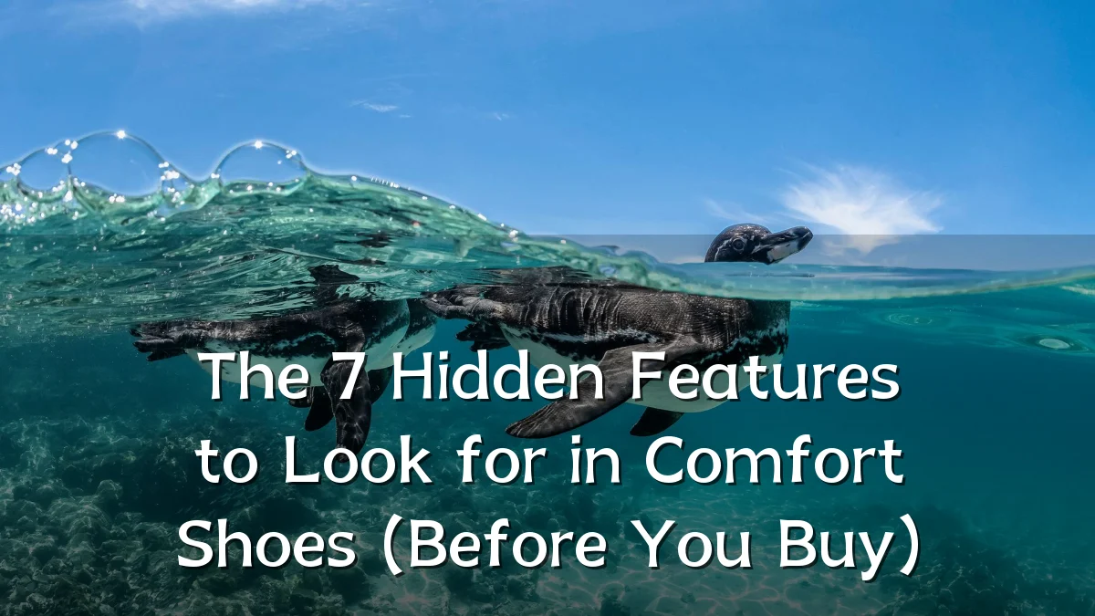 The 7 Hidden Features to Look for in Comfort Shoes (Before You Buy)