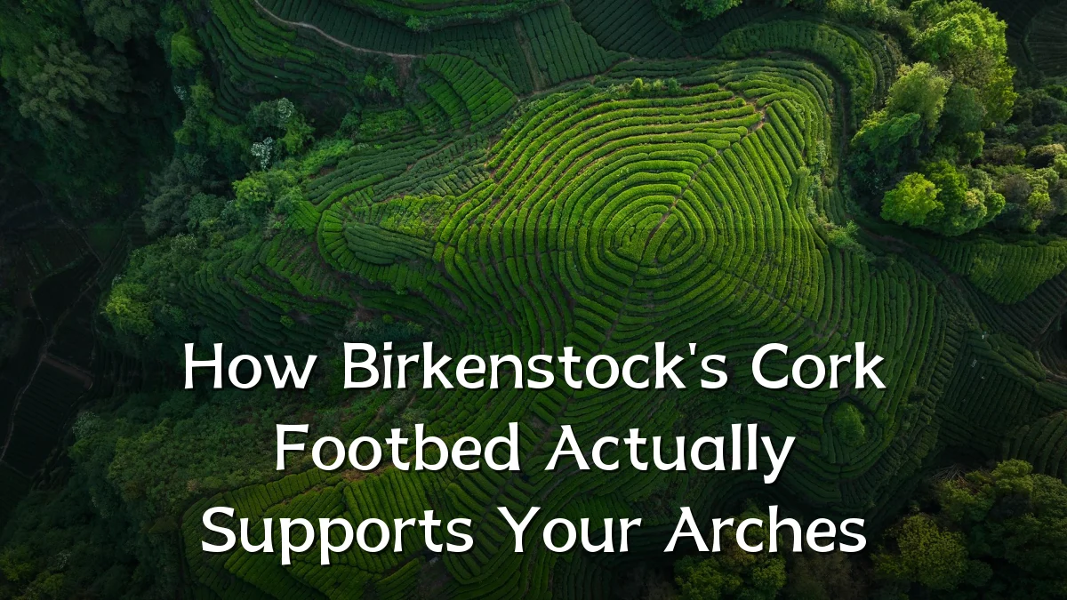 How Birkenstock's Cork Footbed Actually Supports Your Arches