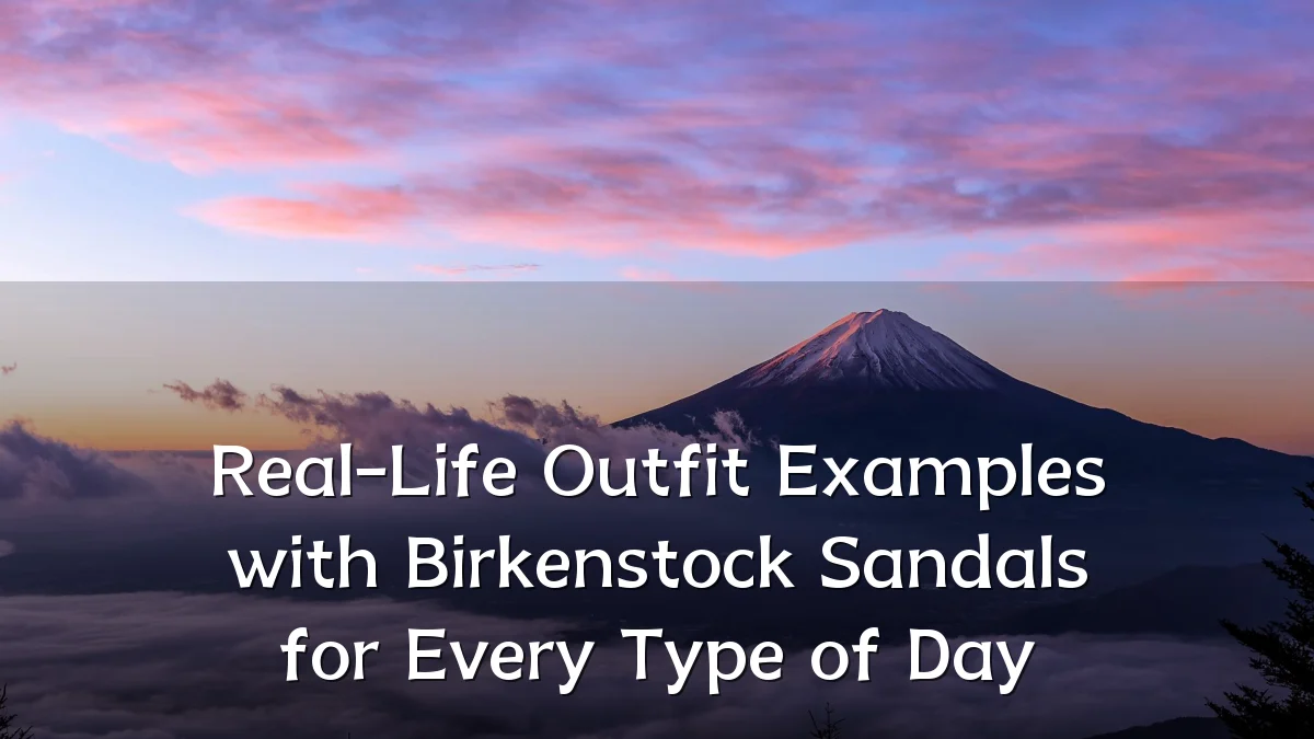 Real-Life Outfit Examples with Birkenstock Sandals for Every Type of Day