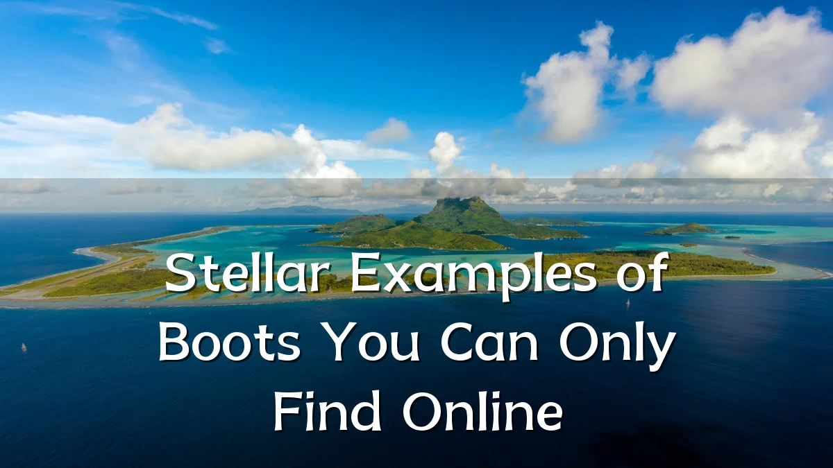 Stellar Examples of Boots You Can Only Find Online
