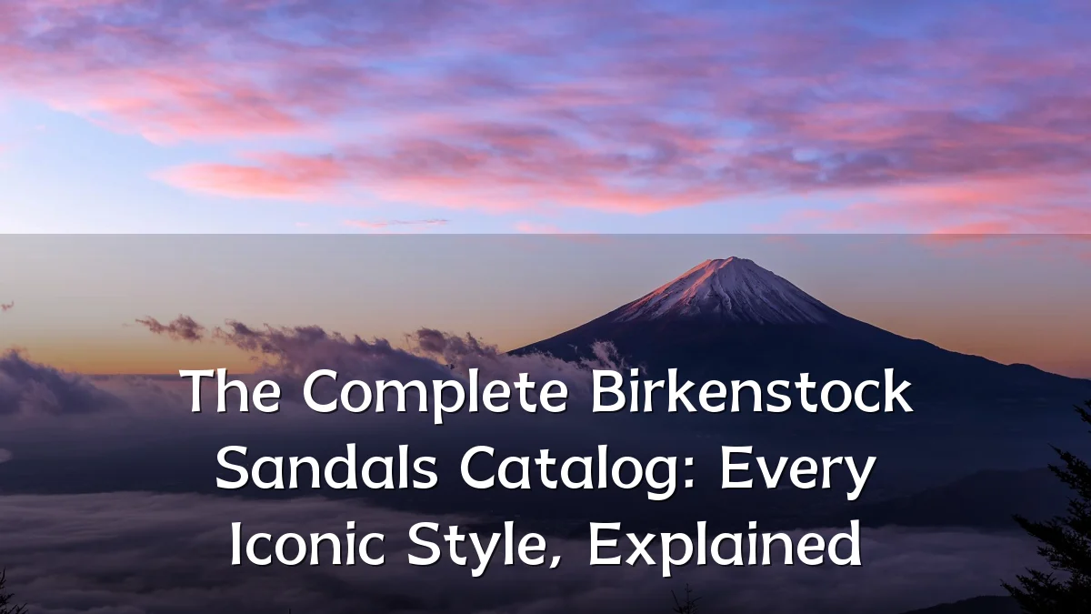 The Complete Birkenstock Sandals Catalog: Every Iconic Style, Explained