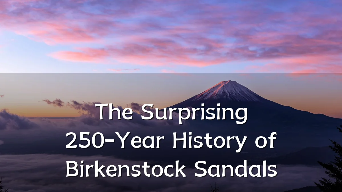 The Surprising 250-Year History of Birkenstock Sandals