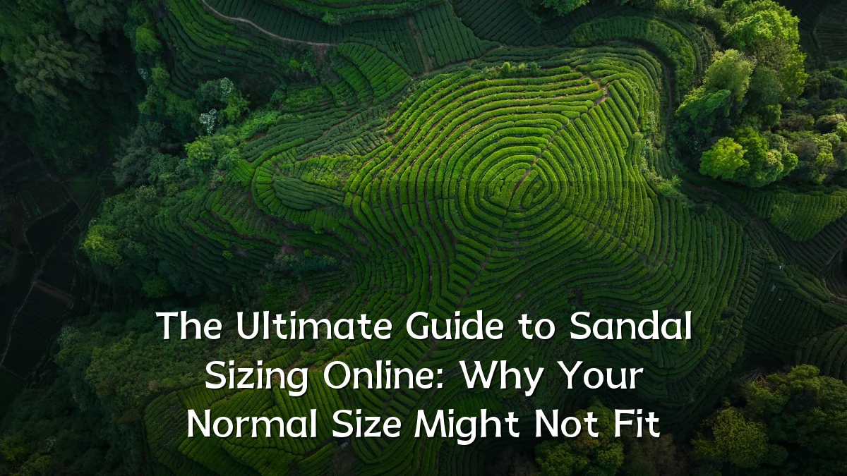 The Ultimate Guide to Sandal Sizing Online: Why Your Normal Size Might Not Fit